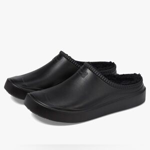 Hunter In Out Bloom Insulated Black Algae Foam Clog Womens US 12 EU 44